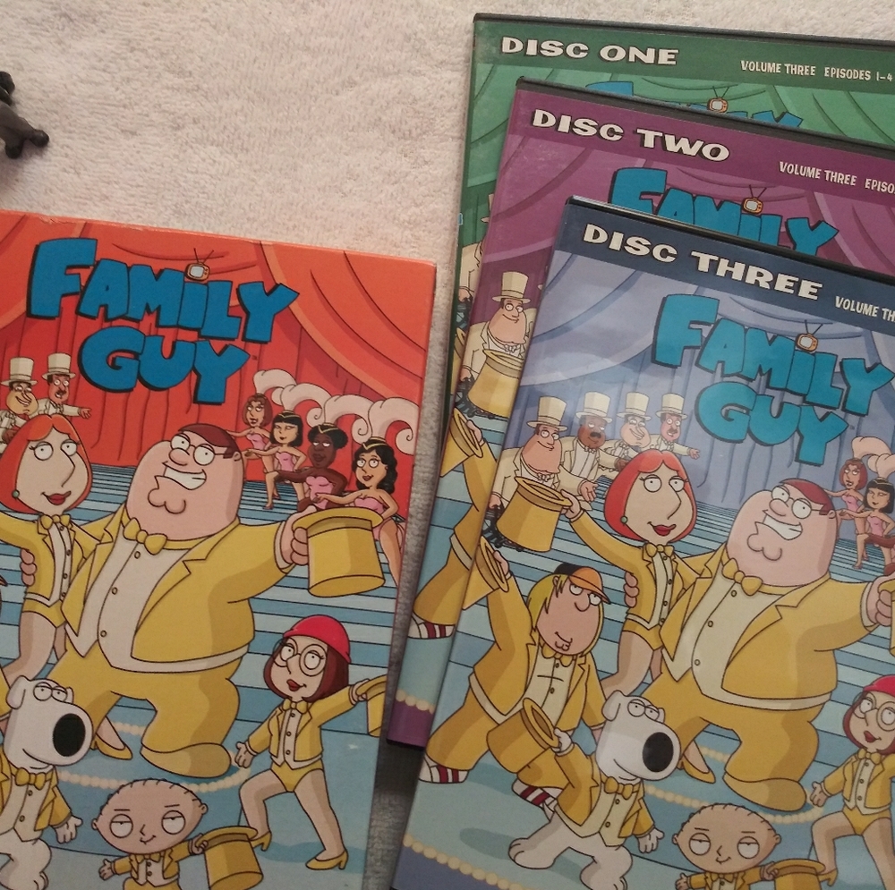 DVD SET Family Guy Cartoon Volume 3 Episodes 1-13